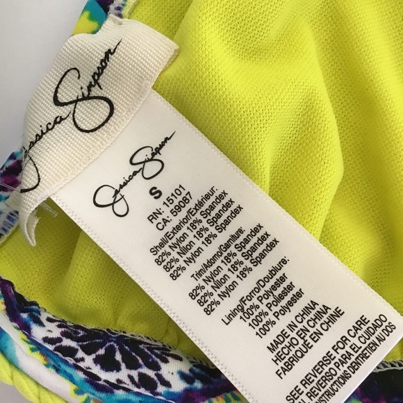 JESSICA SIMPSON BIKINI TOP SMALL NWT - Picture 6 of 10